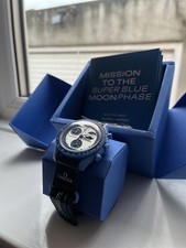 OMEGA x SWATCH MISSION TO THE MOON Super Blue Moonphase