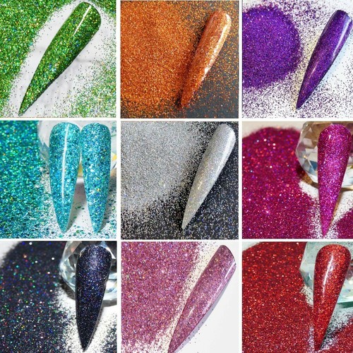 Nail art glitter holographic - art,