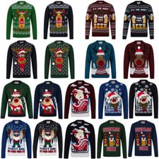 Christmas Jumper Mens Knitted