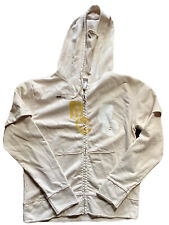 RARE Drop Dead Unisex Hoodie Cream/ Beige Size Large