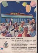 1933 STERLING ENGINE MOTORBOAT