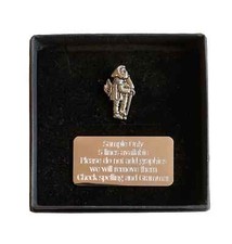 Medieval Pilgrim Pewter Pin