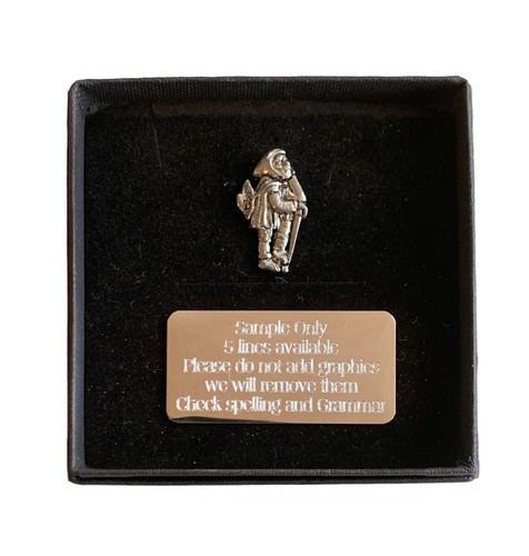 Medieval pilgrim pewter pin - pilgrim,