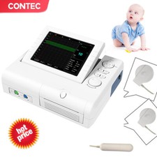Fetal Monitor Pregnant Heart Rate Fetal Movement Monitor TOCO Printer CMS800G 