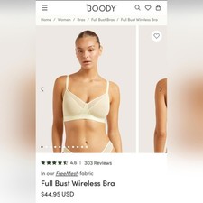 New! Full Bust Bamboo Mesh