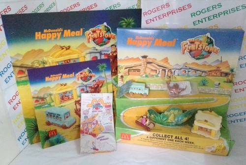 Mcdonalds flintstones promo - mcdonalds,