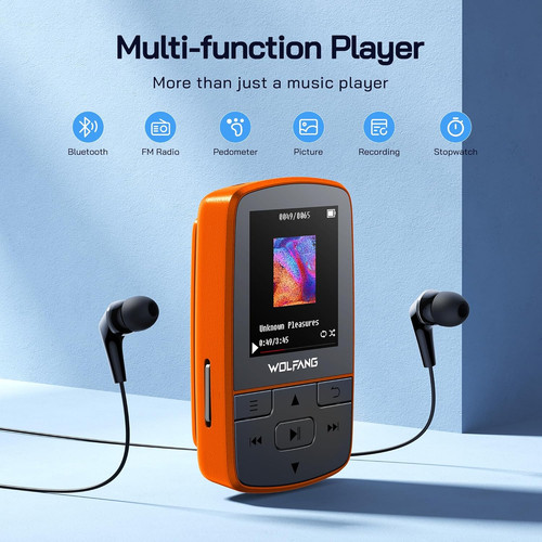 Wolfang 64gb mp3 players - mp3, with