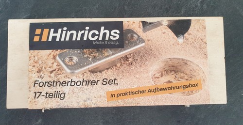 Hinrichs forstner drill - hinrichs, bit
