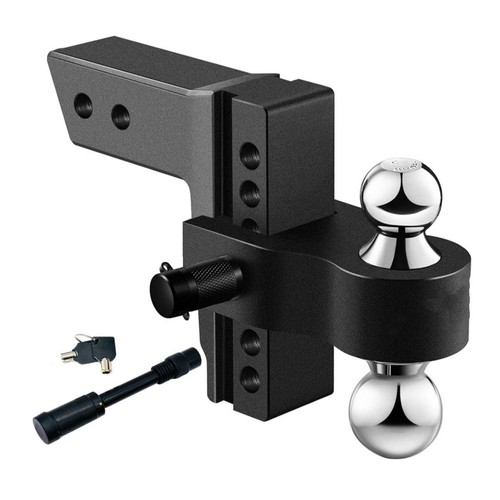 Adjustable trailer hitch ball - adjustable,