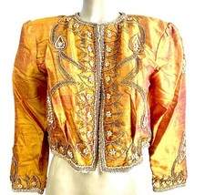 Sequin Beaded Bolero Coat