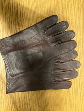 ATS Brown Leather Gloves WW2