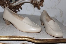 BREVITT Cream Genuine Leather