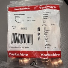 Yorkshire 15mm solder ring