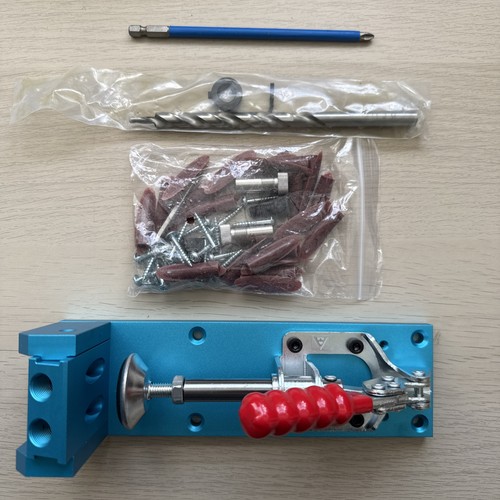 Portable pocket hole jig - jig, kit