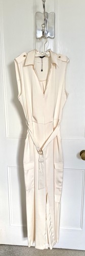 Zara satin belted cargo - satin,