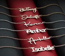 Customised Name Pendant 925