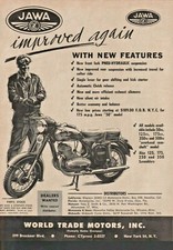 1958 Jawa CZ Motorcycles -
