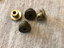 Meccano 4 x #23a 1/2" pulley with boss Post War stamped
