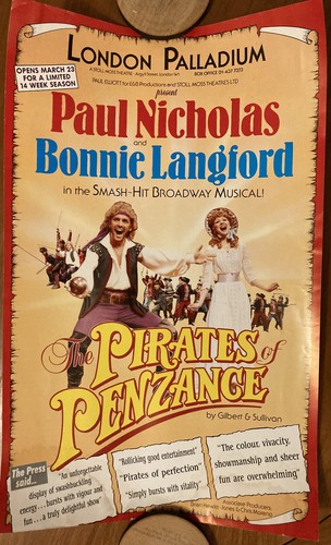 Theatre poster pirates - theatre, poster: