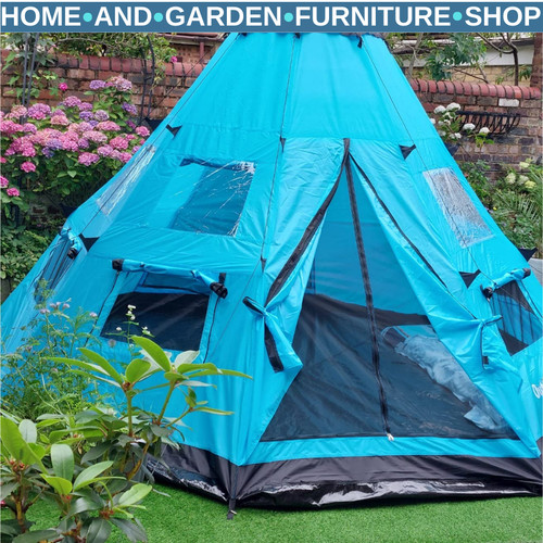 Man tipi camping tent - man,