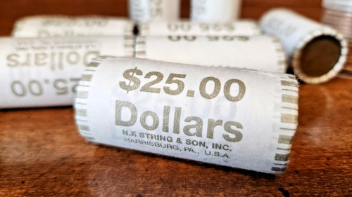 Bank sealed 1 dollar - sealed, us