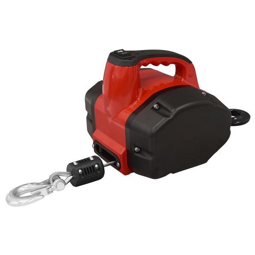Sealey portable handheld winch - sealey,