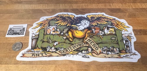 Vintage anti hero skateboards - anti,