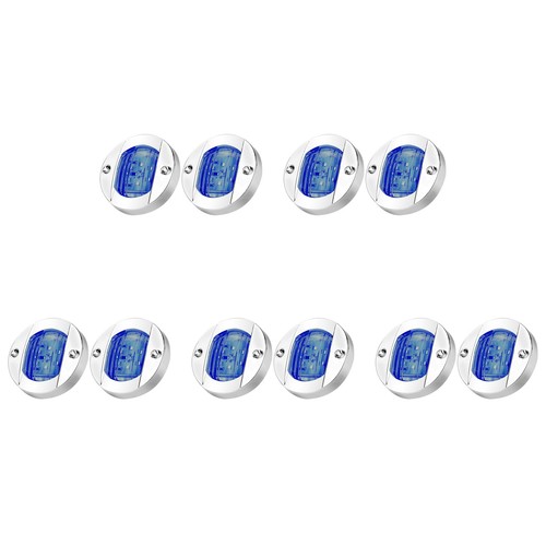 10x dc12v round marine boat - 10x,