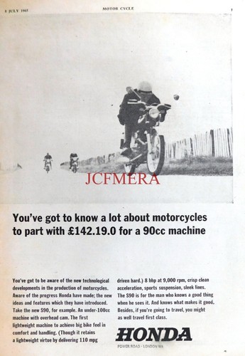 Honda original 1965 - 's.90',