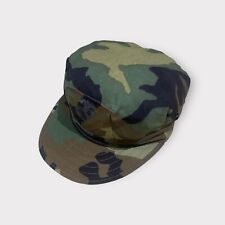 USMC US MARINES M81 WOODLAND 8 POINT UTILITY CAP COVER. EGA EMBLEM. LARGE. 60 cm