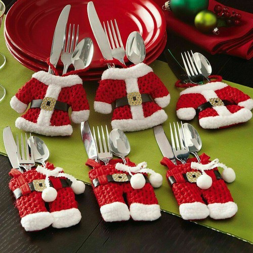 Christmas fork knife cutlery - christmas,