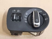 Audi A3 8P headlight Switch Panel With DRL and Chrome Trim 8P2941531