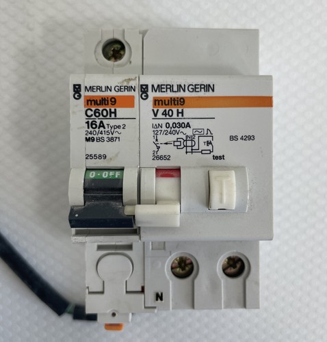 Merlin gerin rcbo 16a - rcbo, type