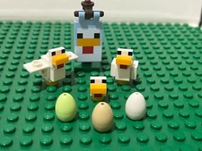 LEGO MINECRAFT CHICKENS & EGGS