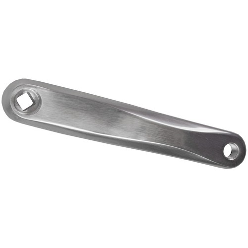 Left hand crank arm silver - arm,