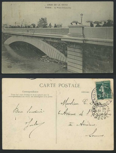 Paris flood 1910 old - flood,