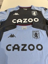 2 x Aston Villa Away Shirts