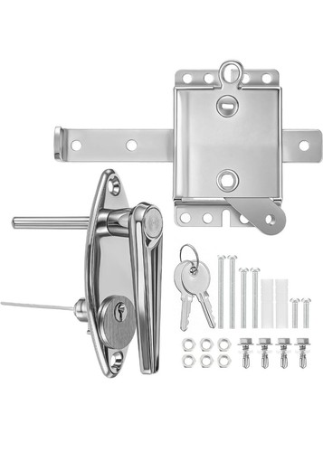 Garage door lock kit handle - lock, kit,
