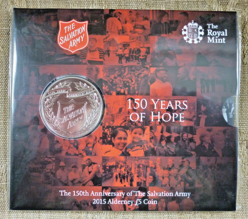 2015 alderney coin the - alderney, £5