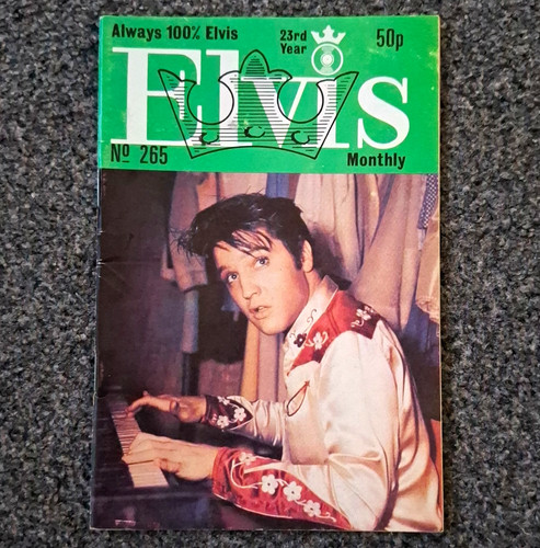 Elvis monthly magazine issue - monthly,