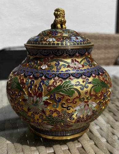 Chinese cloisonné enamel