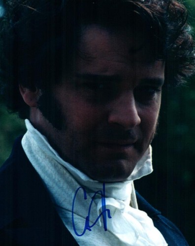 Colin firth autographed - firth, 8x10
