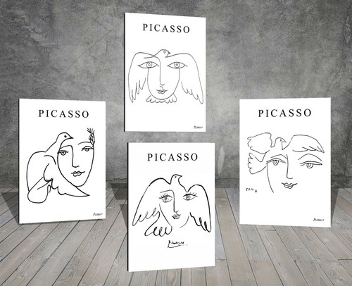 Picasso ink line drawing