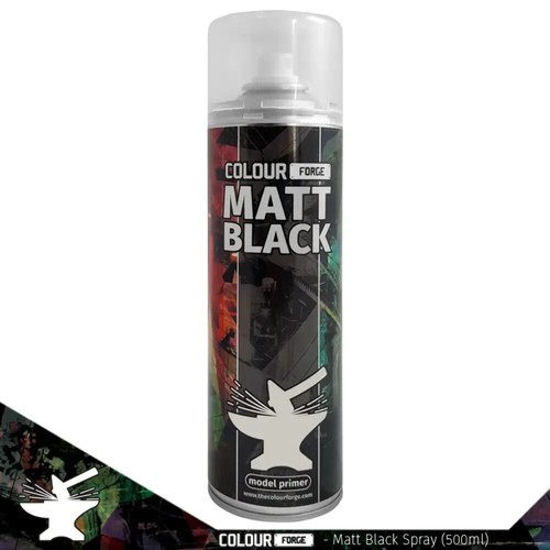 Colour forge matt black s00ml - colour,