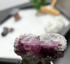 Gorgeous Red Beryl In Matrix
