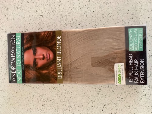 Andrew barton blonde hair clip - blonde,