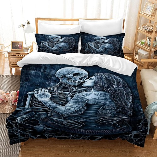 Skull bedding duvet - skull,