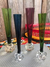 4 VINTAGE 50S 60S COLOURED