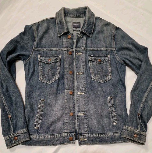 Wrangler denim jacket mens - jacket,