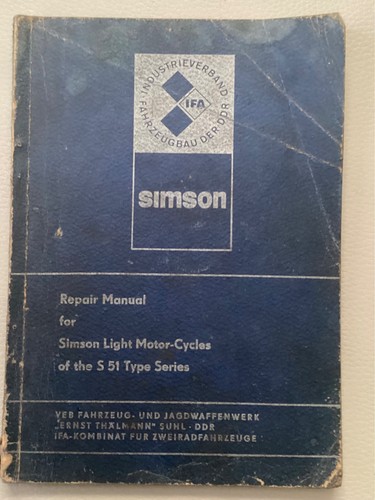 Simson motorcycle workshop - simson,
